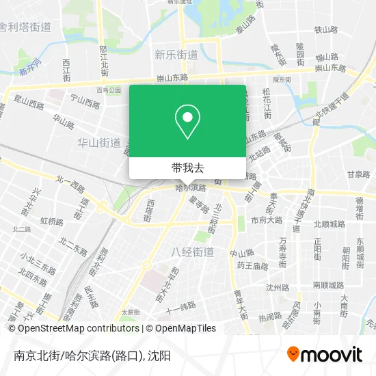 南京北街/哈尔滨路(路口)地图