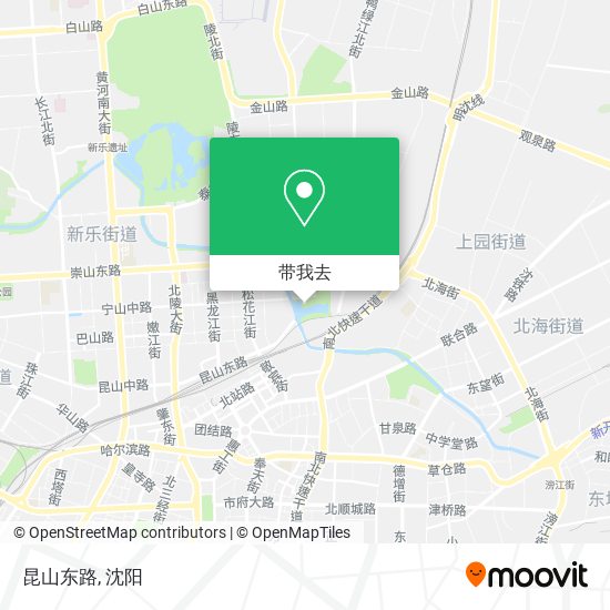 昆山东路地图