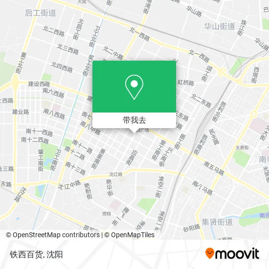 铁西百货地图