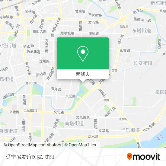 辽宁省友谊医院地图