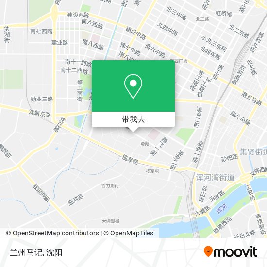 兰州马记地图