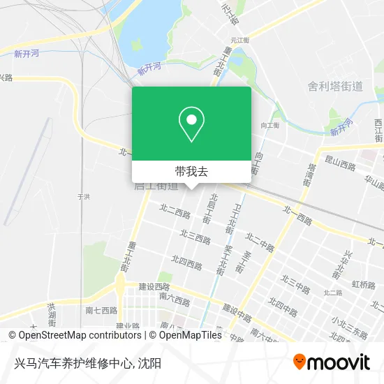 兴马汽车养护维修中心地图