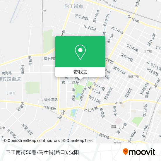 卫工南街50巷/马壮街(路口)地图