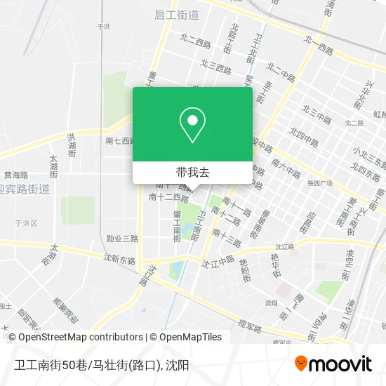 卫工南街50巷/马壮街(路口)地图