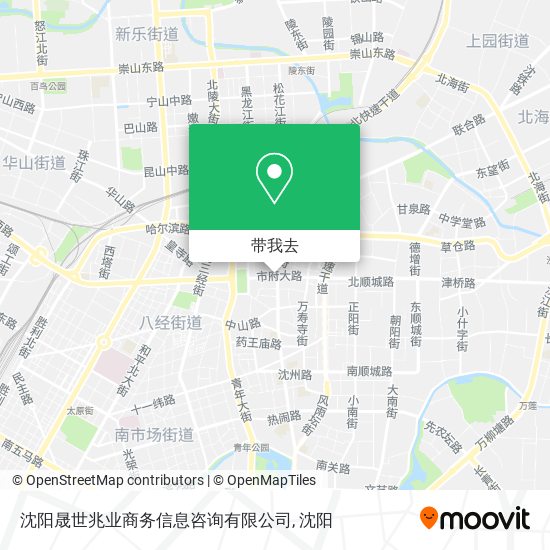 沈阳晟世兆业商务信息咨询有限公司地图