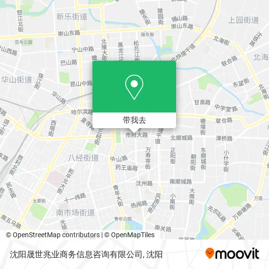 沈阳晟世兆业商务信息咨询有限公司地图