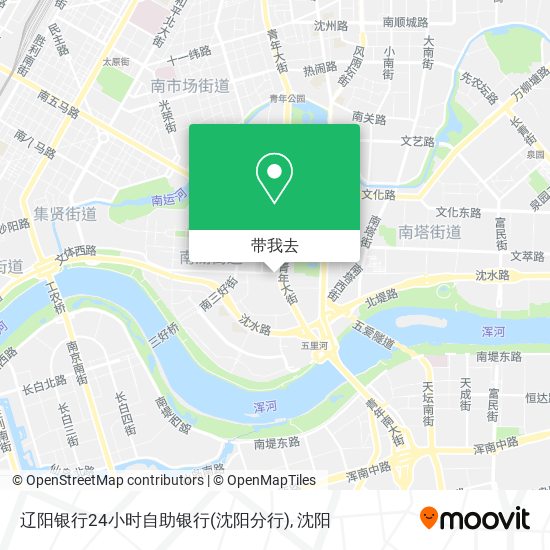 辽阳银行24小时自助银行(沈阳分行)地图