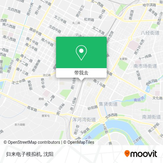 归来电子模拟机地图