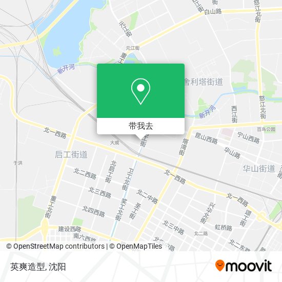 英爽造型地图