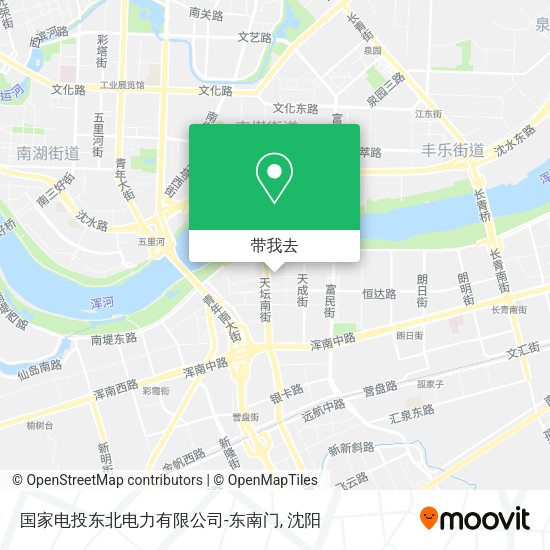 国家电投东北电力有限公司-东南门地图