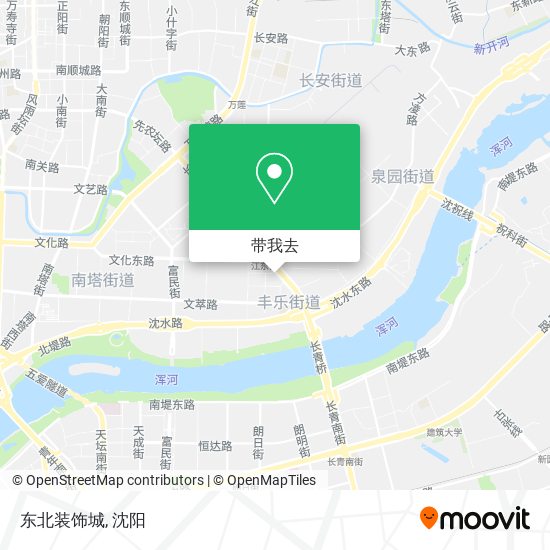 东北装饰城地图