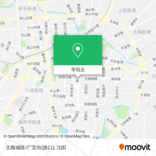 北顺城路/广宜街(路口)地图