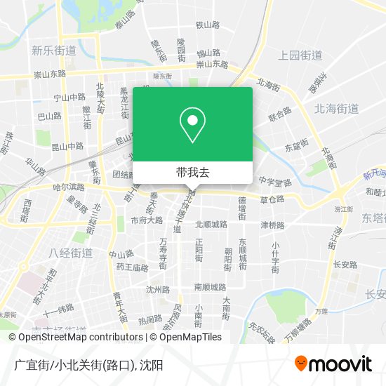 广宜街/小北关街(路口)地图