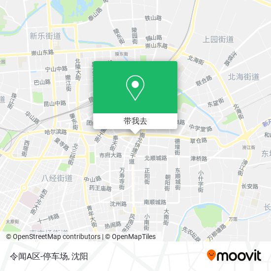 令闻A区-停车场地图