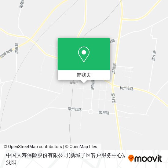 中国人寿保险股份有限公司(新城子区客户服务中心)地图