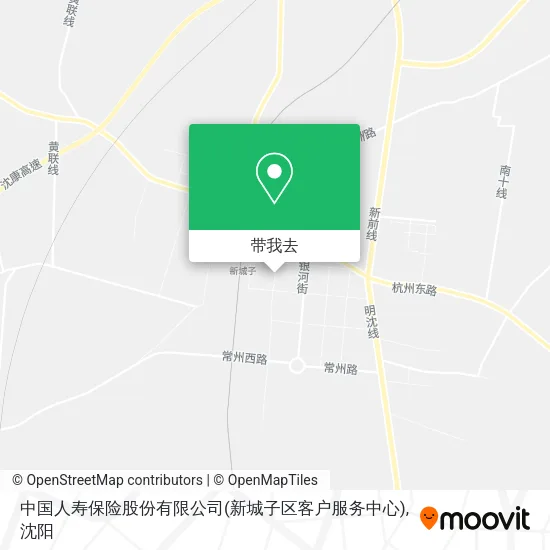 中国人寿保险股份有限公司(新城子区客户服务中心)地图