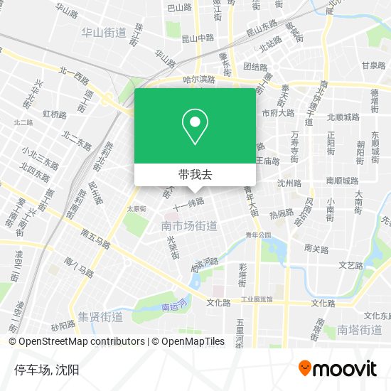 停车场地图