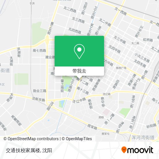 交通技校家属楼地图