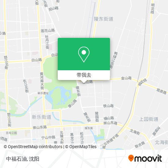 中福石油地图