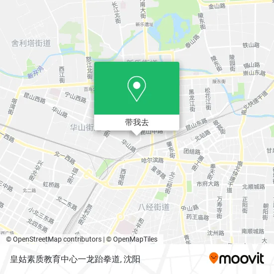 皇姑素质教育中心一龙跆拳道地图