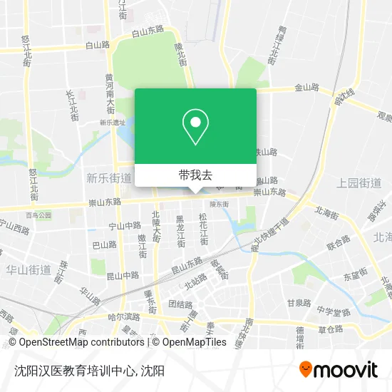 沈阳汉医教育培训中心地图