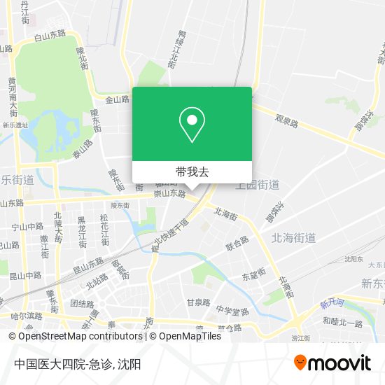 中国医大四院-急诊地图