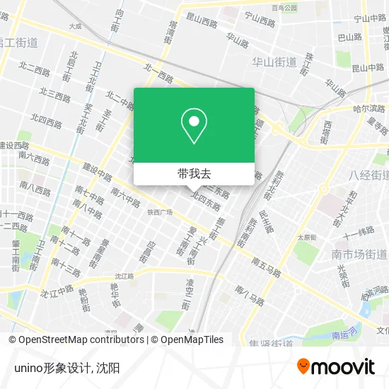 unino形象设计地图