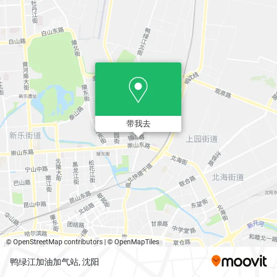 鸭绿江加油加气站地图