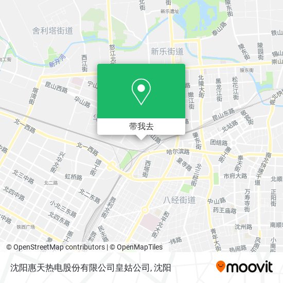 沈阳惠天热电股份有限公司皇姑公司地图