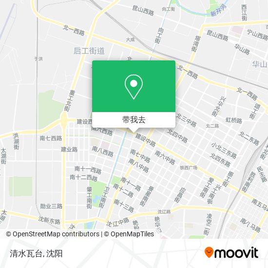 清水瓦台地图
