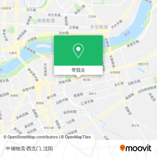 中储物流-西北门地图