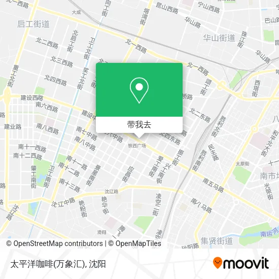 太平洋咖啡(万象汇)地图