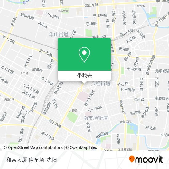 和泰大厦-停车场地图