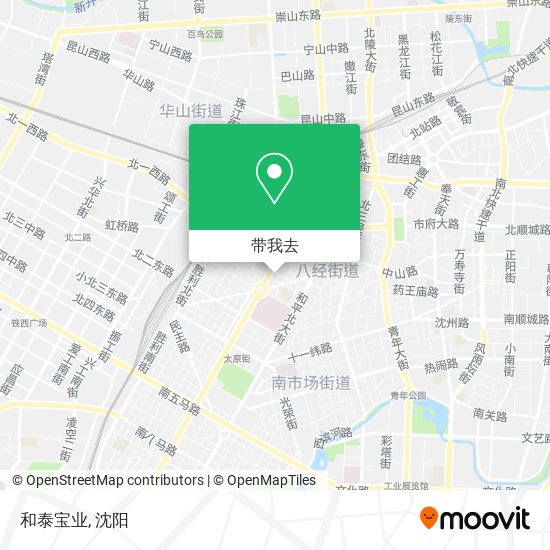和泰宝业地图