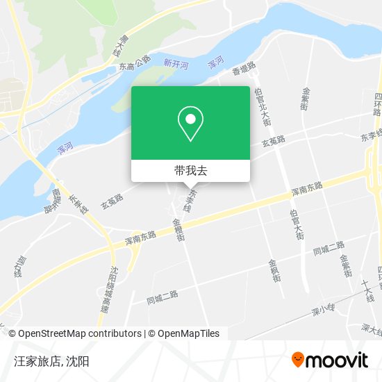 汪家旅店地图