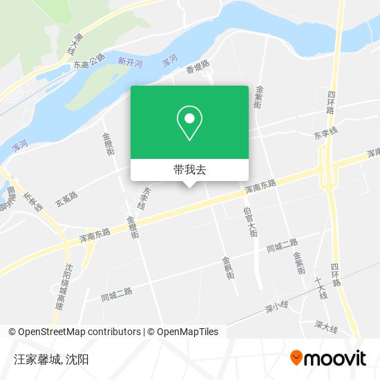 汪家馨城地图