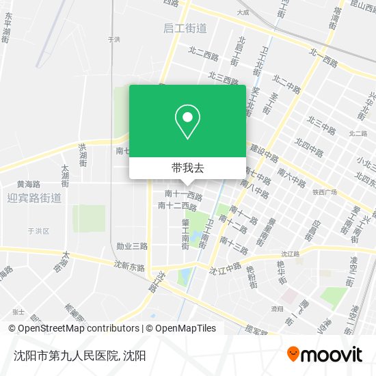 沈阳市第九人民医院地图