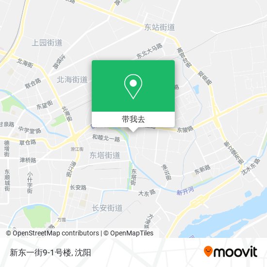 新东一街9-1号楼地图