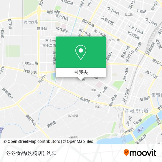 冬冬食品(沈粉店)地图