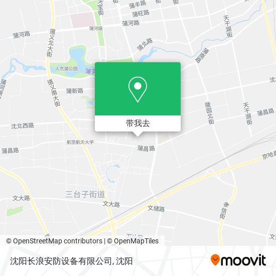沈阳长浪安防设备有限公司地图