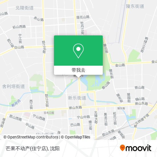 芒果不动产(佳宁店)地图