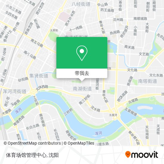 体育场馆管理中心地图