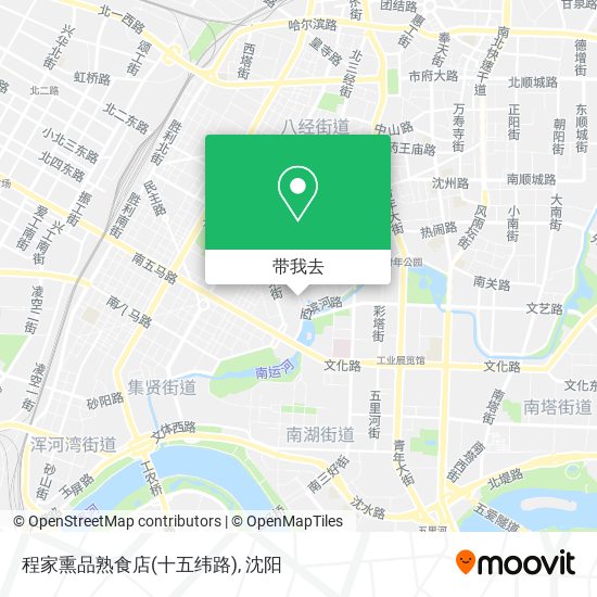 程家熏品熟食店(十五纬路)地图