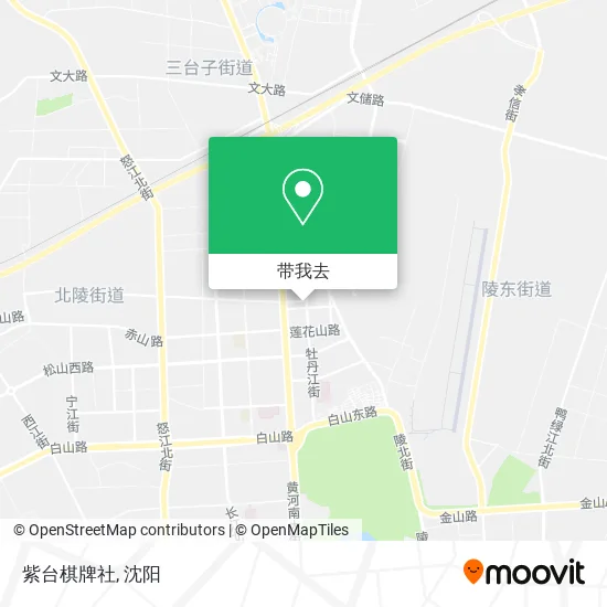 紫台棋牌社地图