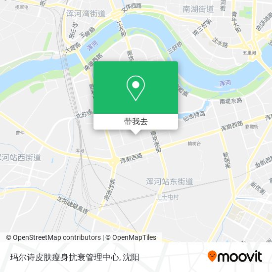 玛尔诗皮肤瘦身抗衰管理中心地图