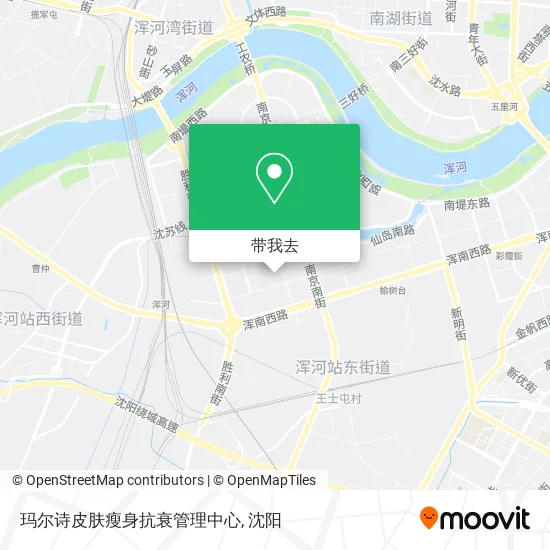 玛尔诗皮肤瘦身抗衰管理中心地图