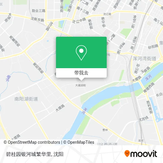 碧桂园银河城繁华里地图