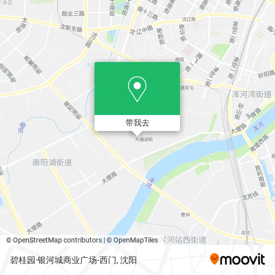 碧桂园·银河城商业广场-西门地图