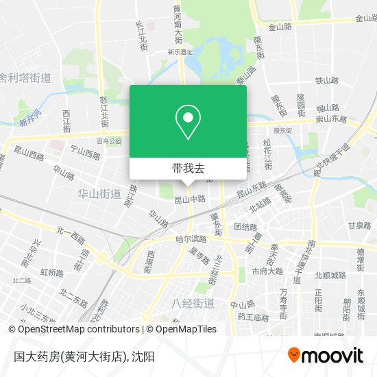 国大药房(黄河大街店)地图
