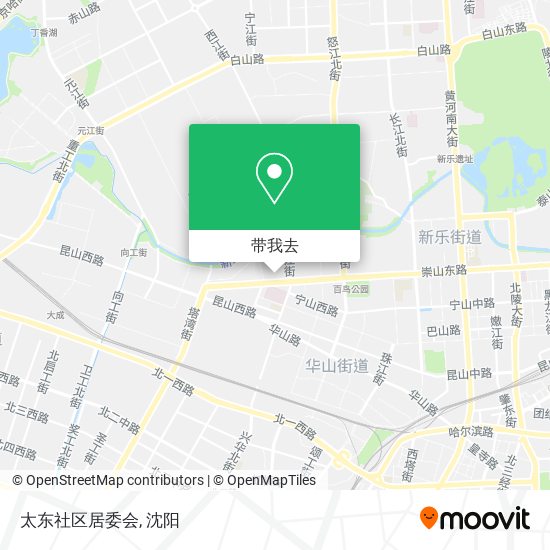 太东社区居委会地图